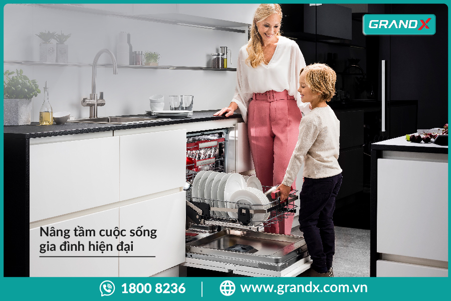 máy rửa bát nâng tầm cuộc sống