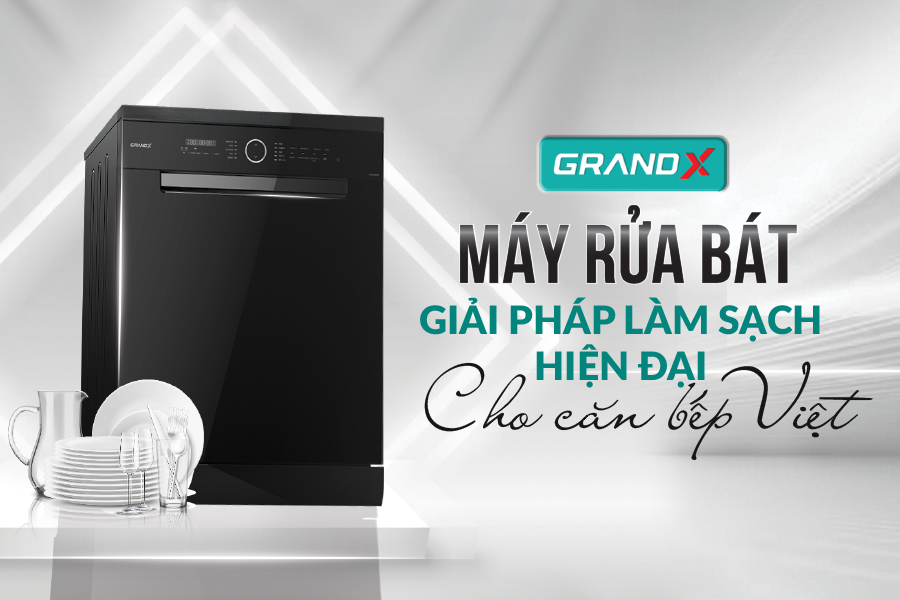 Máy rửa bát GrandX