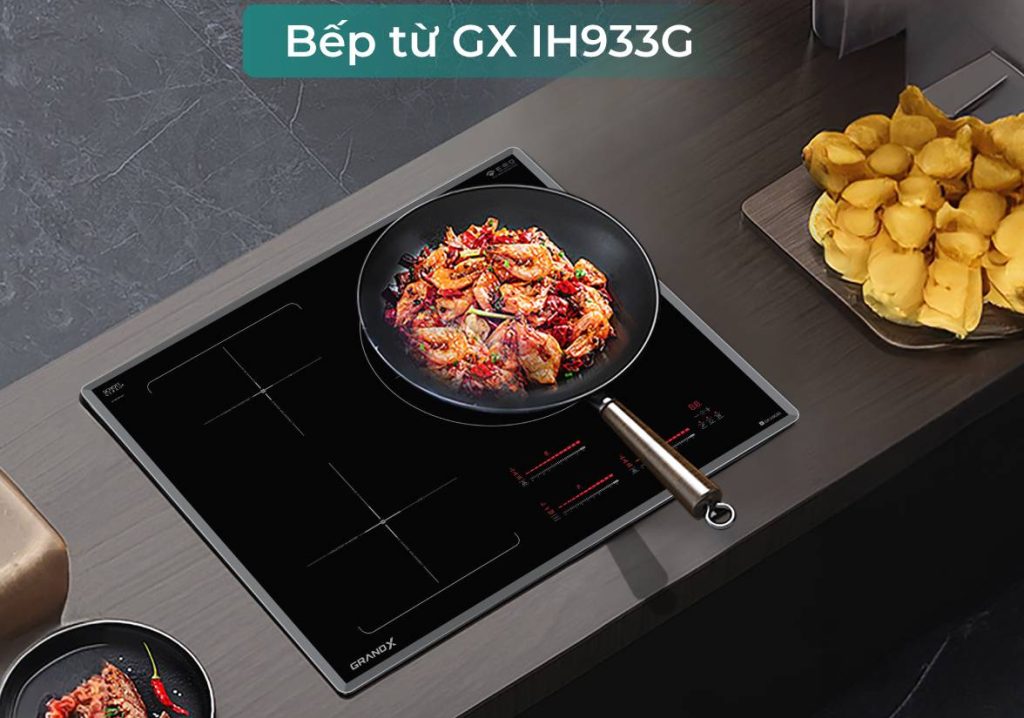 Nhanh tay sở hữu chiếc bếp từ 3 vùng nấu GrandX hoàn hảo cho căn bếp nhà bạn thêm tiện nghi, an toàn và đồng bộ.